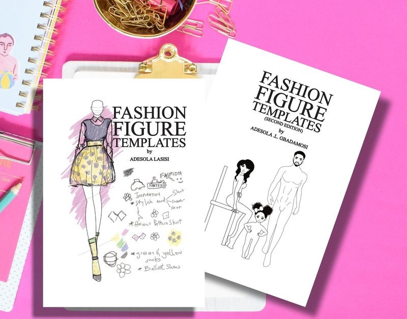 FASHION FIGURE TEMPLATE BUNDLE (E BOOK)