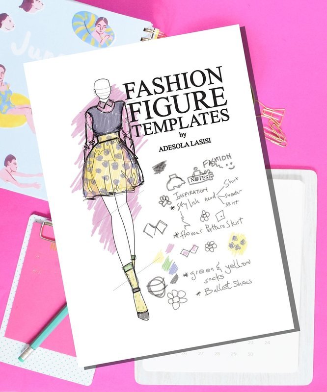 FASHION FIGURE TEMPLATE 1 (E BOOK)
