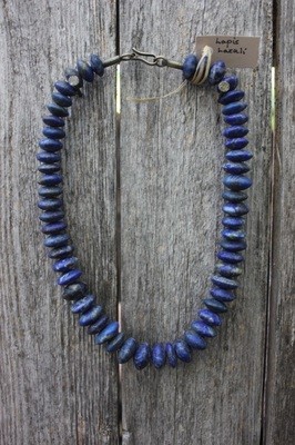 Lapis Lazuli Discs Necklace