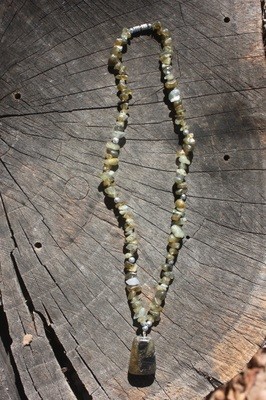 Polished Labradorite Necklace