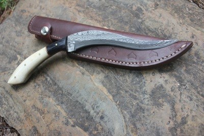 Gorgeous Damascus Knife, BY CUSTOM ORDER ONLY