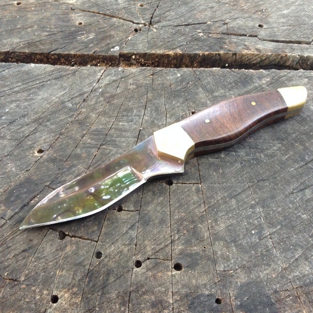 Waterproof Clip Point 1080 High Carbon Steel Knife, BY CUSTOM ORDER ONLY