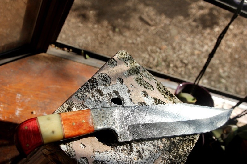 Awesome Damascus Knife, BY CUSTOM ORDER ONLY