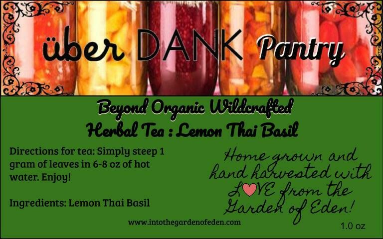Beyond Organic Lemon Thai Basil Pure Herbal Tea