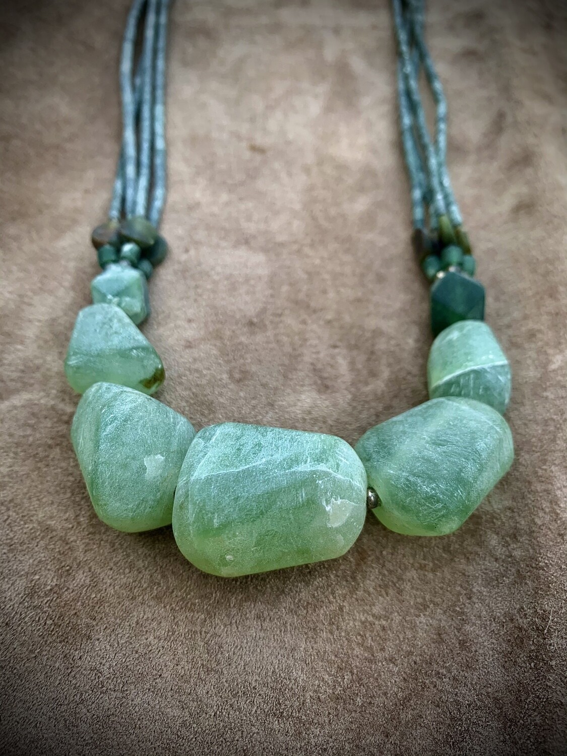 Chunky Jade Necklace