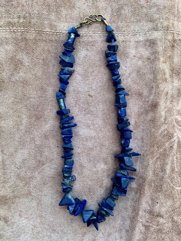 Lapis Lazuli Shards Necklace