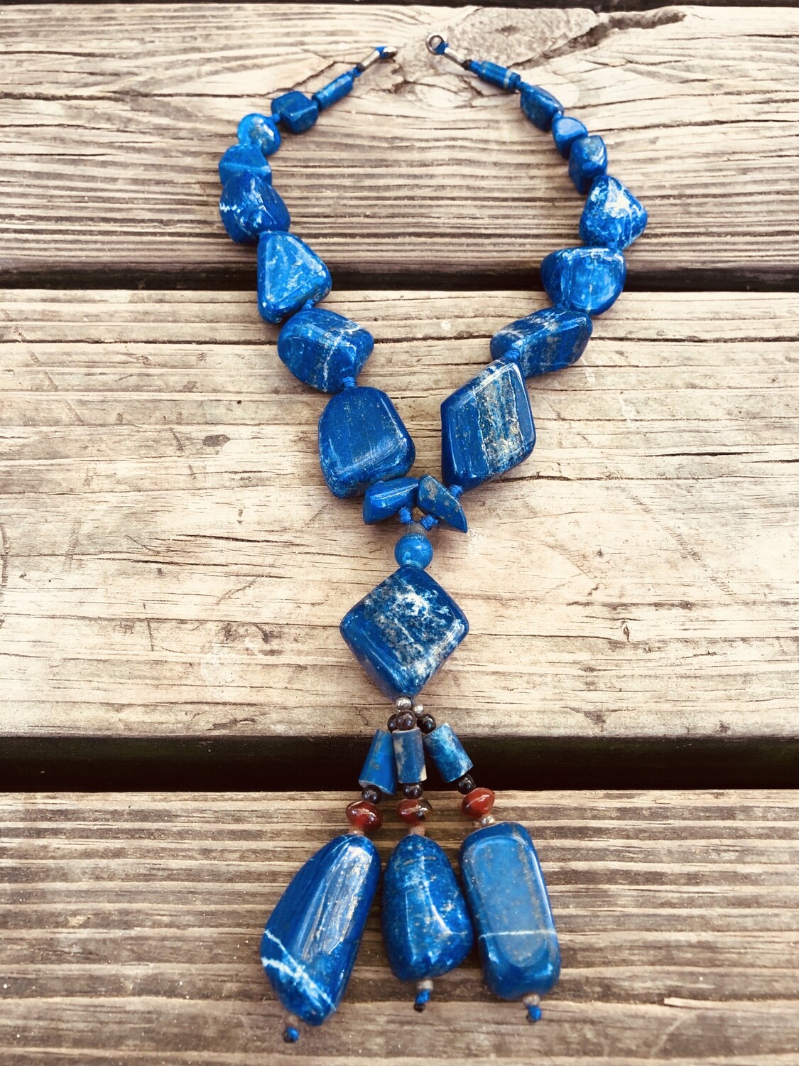 Lapis Lazuli &amp; Carnelian Necklace