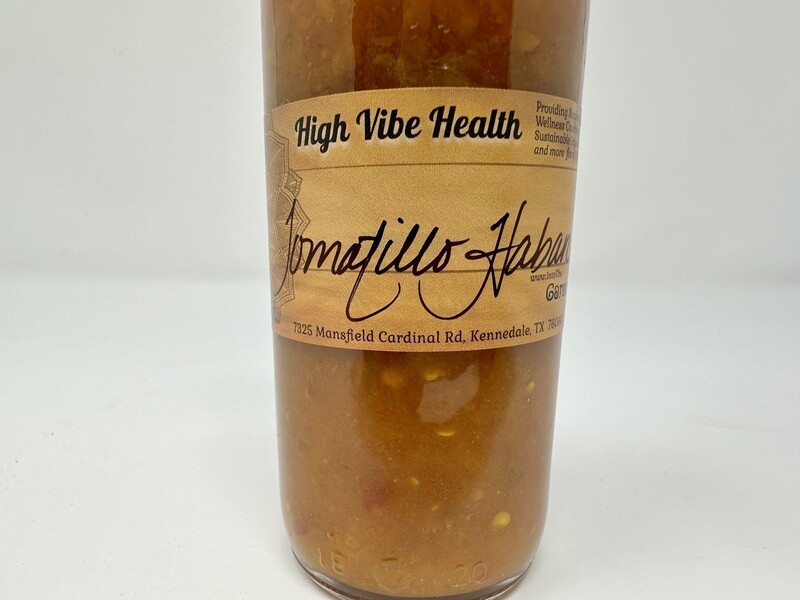 Tomatillo Habanero Hot Sauce