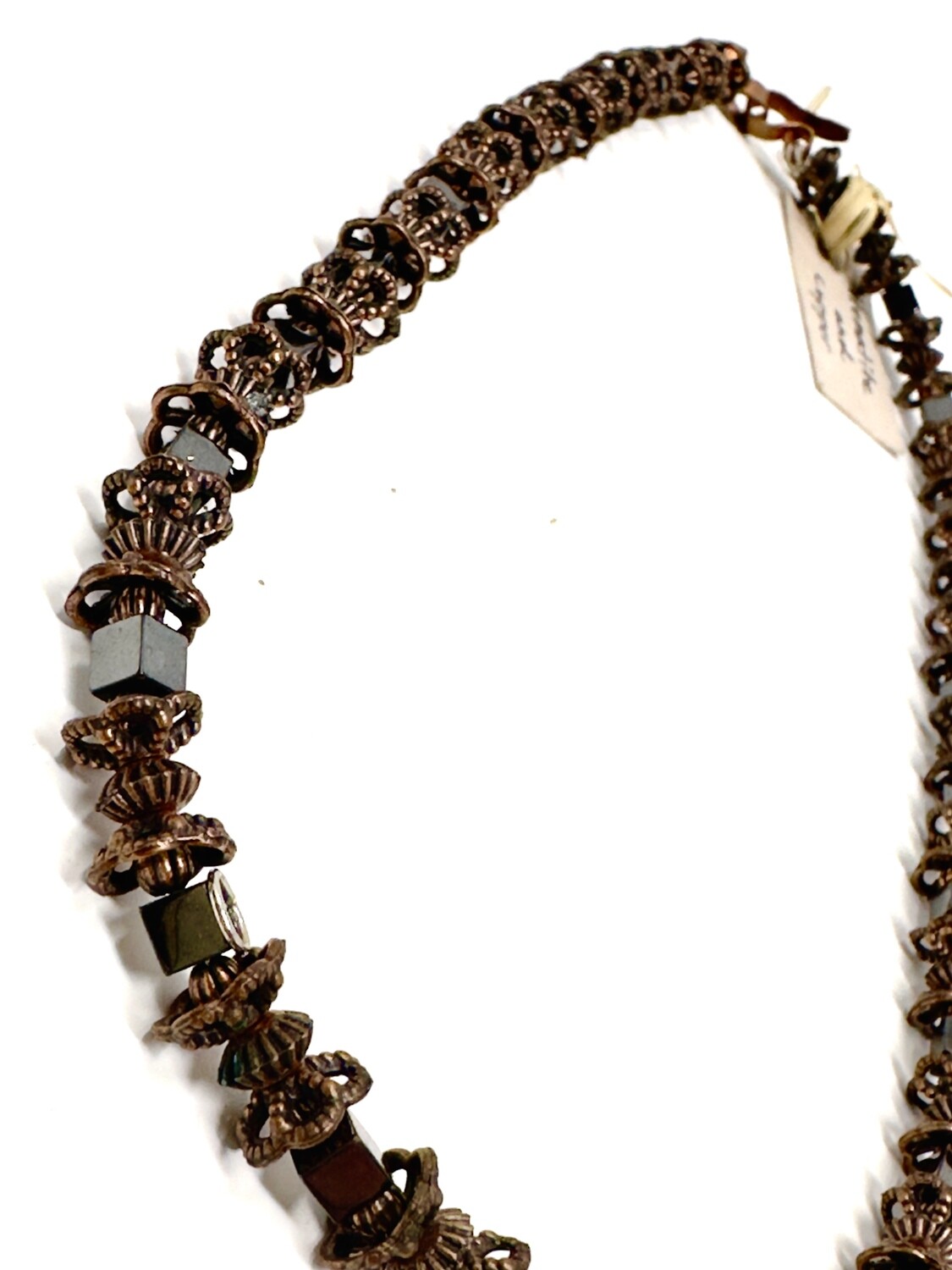 Hematite &amp; Copper Necklace