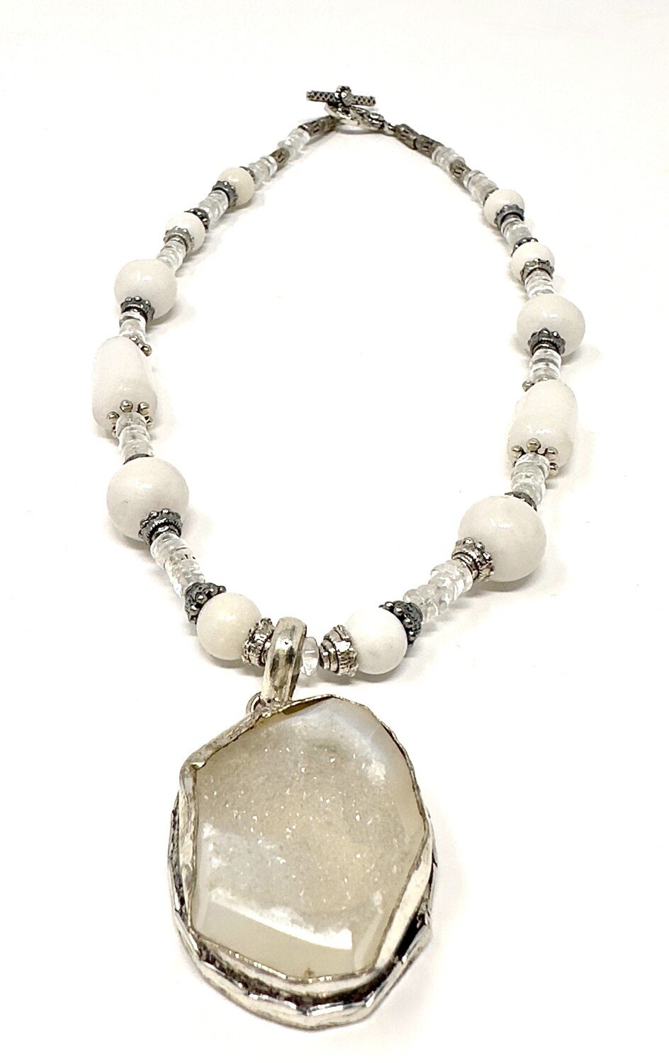 Druzy Quartz Necklace