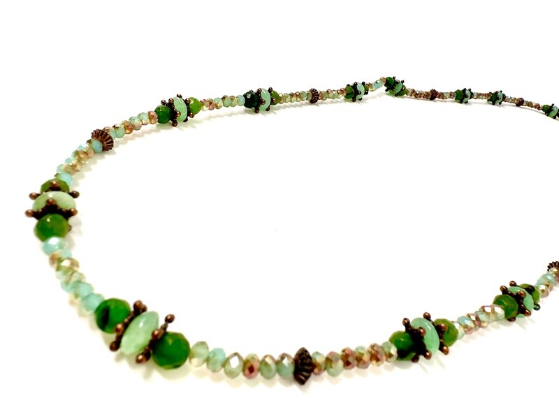Jade &amp; Opalite Necklace