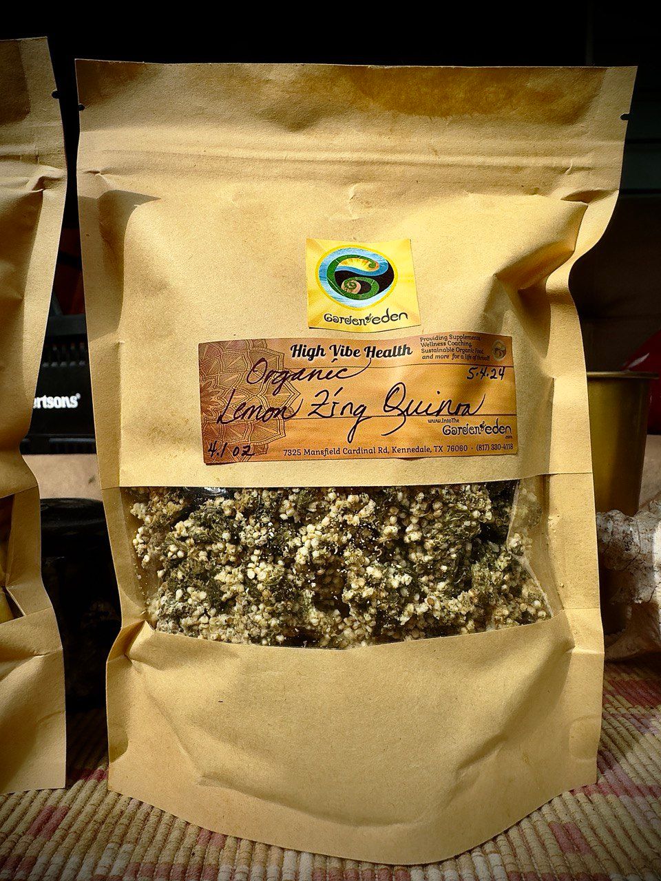 Freeze Dried Lemon Zing Quinoa, 4.1 oz
