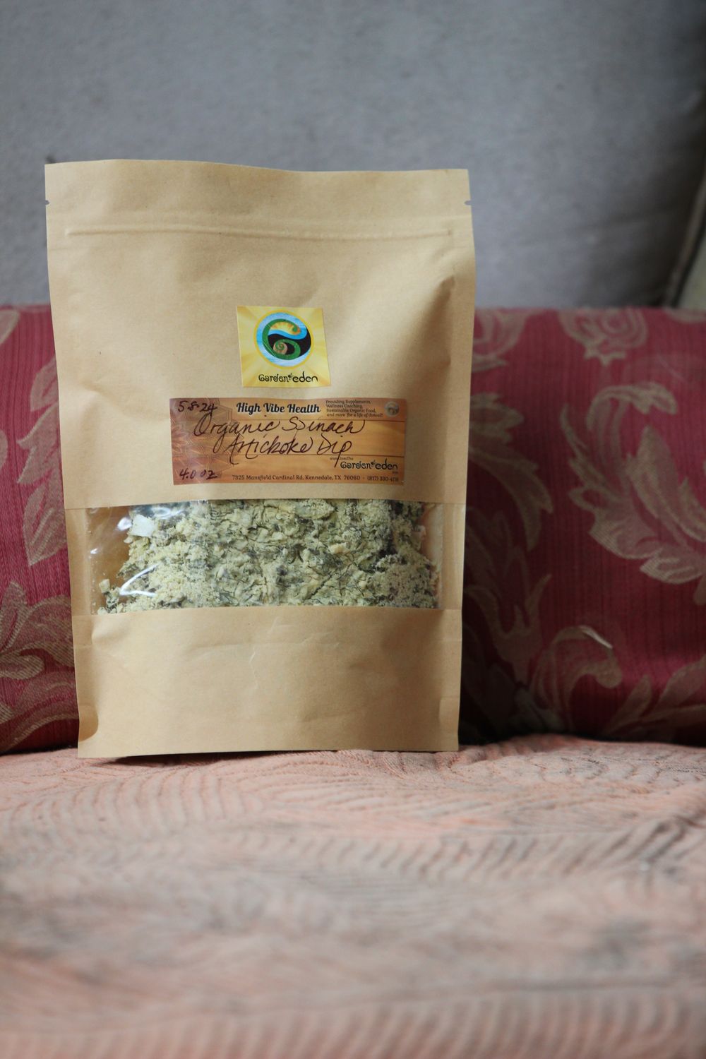 Freeze Dried Spinach Artichoke Dip, 4 oz