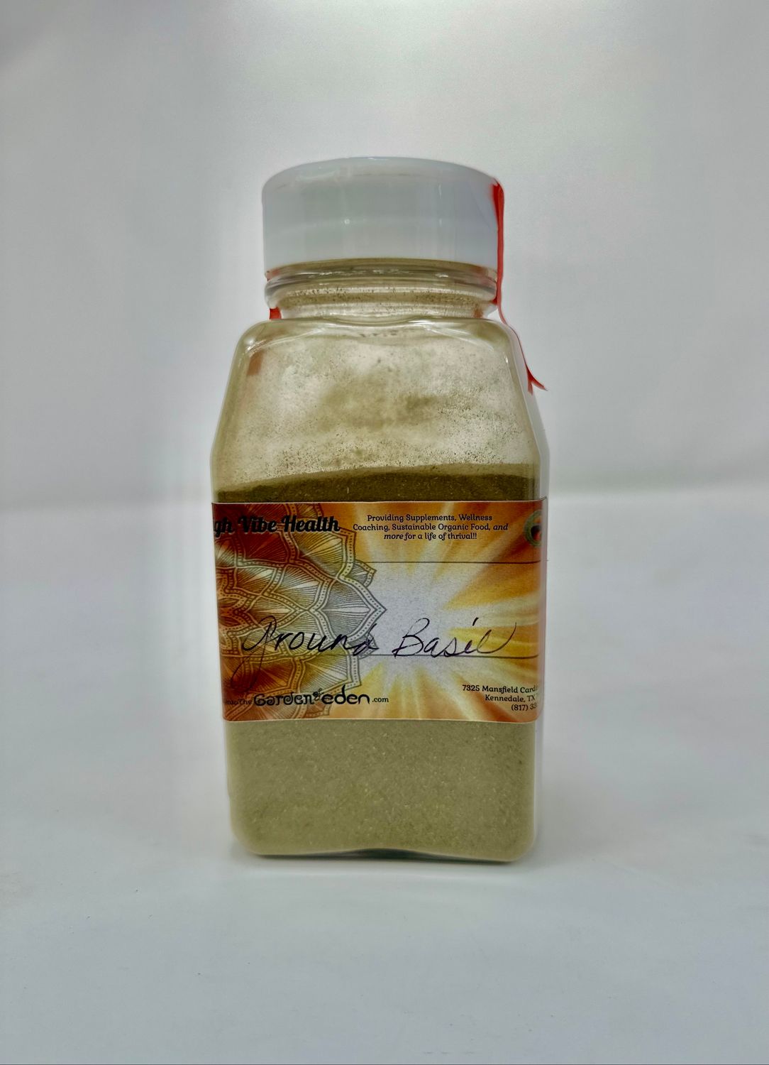 Ground Basil, 7 oz