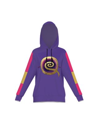 QuiNnjA Striped Sleeves Hoodie