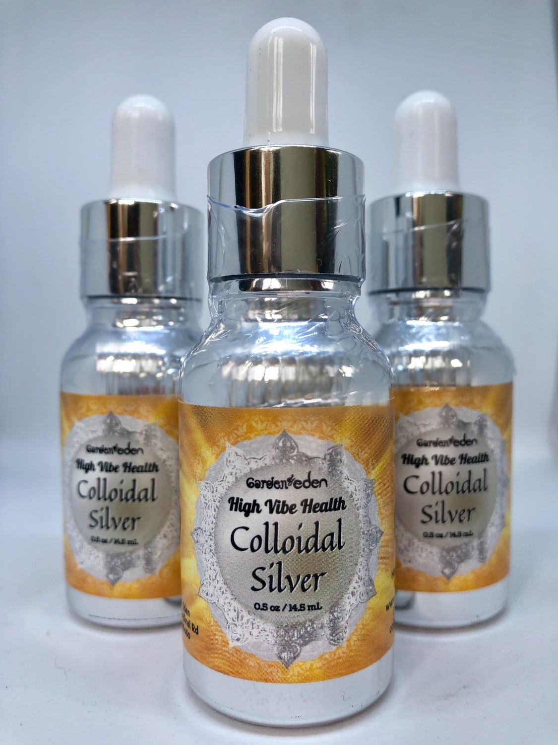 3 Bottles of Colloidal Silver