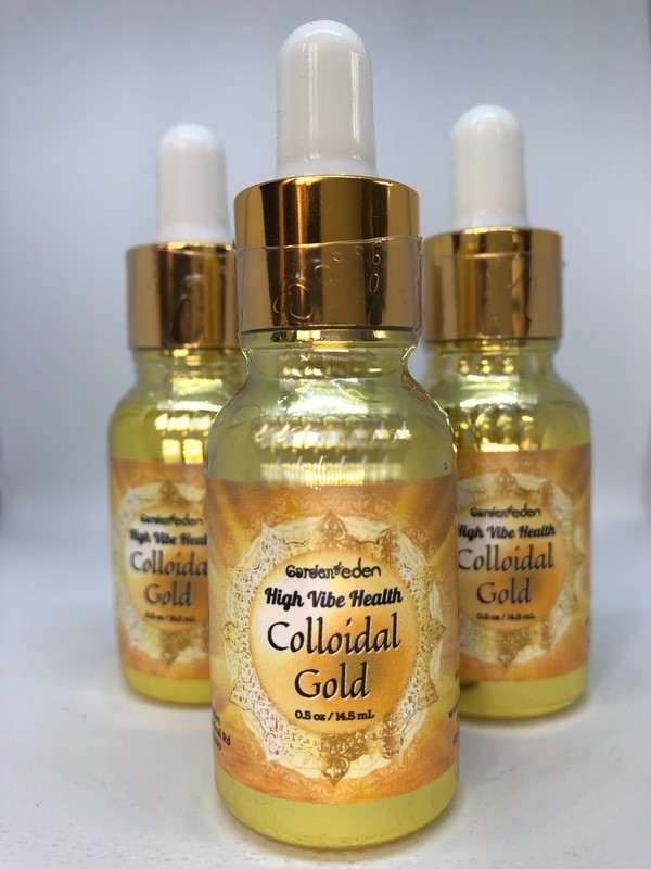 3 bottles of Colloidal Gold