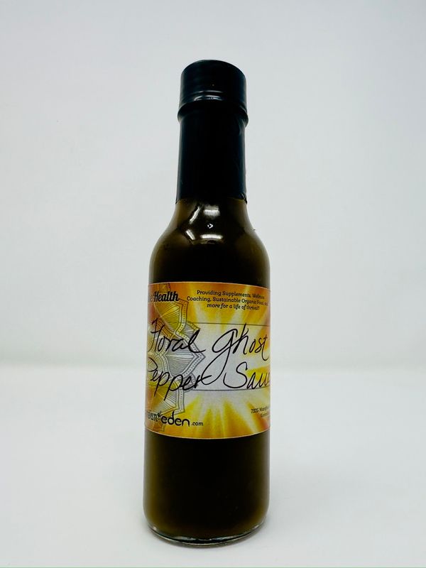 Floral Ghost Pepper Hot Sauce