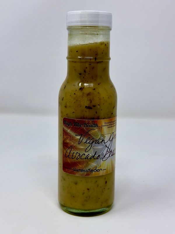 The Garden of Eden Vegan Greek Avocado Dressing