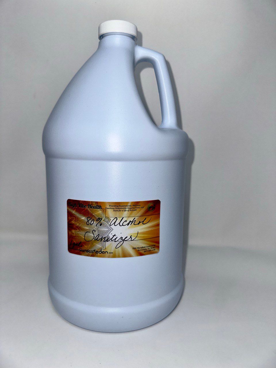 80% Alcohol Sanitizer, 1 gallon