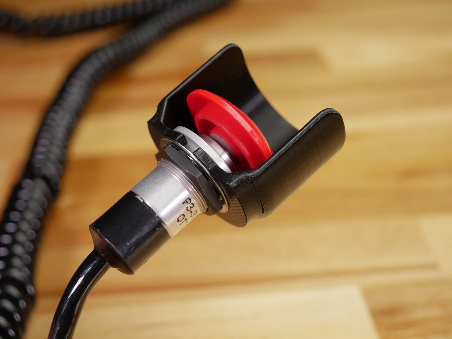 Oversized Mushroom 180 Degree Transbrake Button Guide