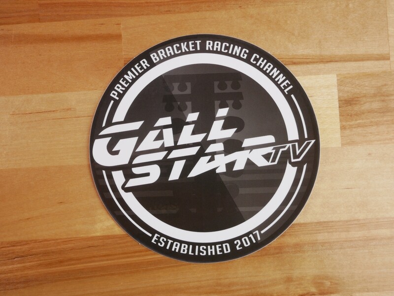 GallStar TV - Premier Bracket Racing Channel Sticker
