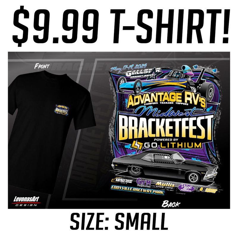 BRACKETFEST 2024 SHIRT (SMALL)