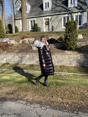 Arianna Long Puffer Artic Fur Coat - In Boutique & Pick Up Arianna Long Puffer Artic Fur Coat - In Boutique & Pick Up