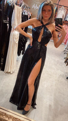 Kayla Shimmer Gown