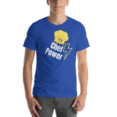 Men's Chef Power Shirt With Chef Hat