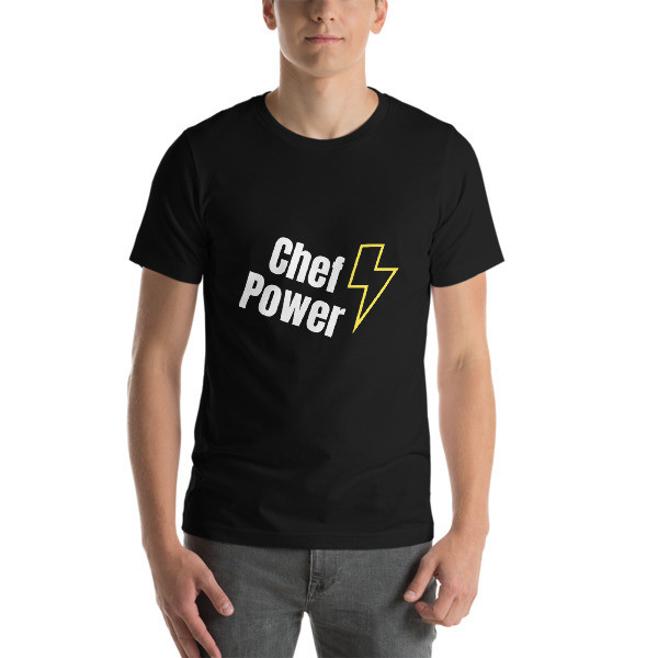 Men&#39;s Chef Power Shirt, Color: Black, Size: XS