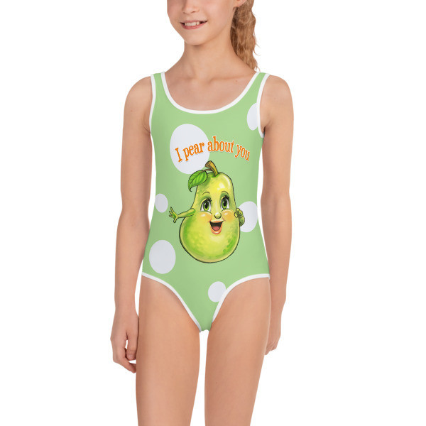 I Pear About You Girl&#39;s Swimsuit