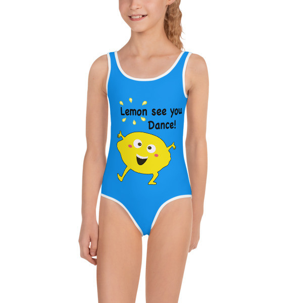 Lemon See You Dance  Kids Swimsuit
