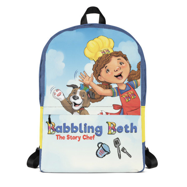 Official Babbling Beth The Story Chef Backpack
