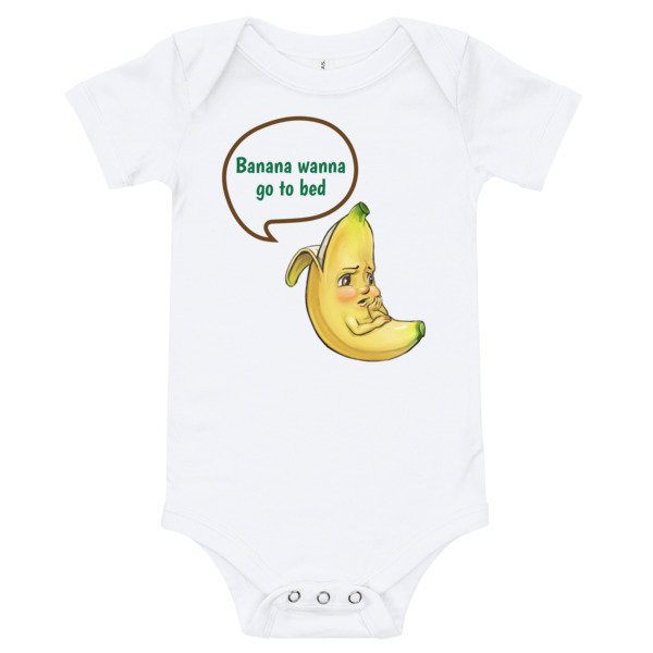 Banana Wanna Go To Bed One Piece