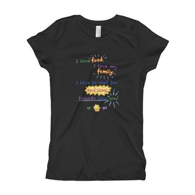 Chef For You Girl's T-Shirt