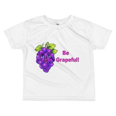 Be Grapeful toddler shirt