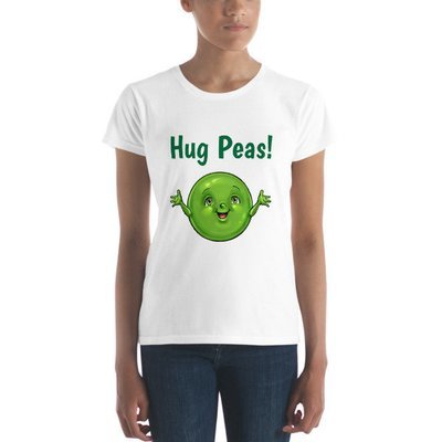 Women's Hug Peas short sleeve t-shirt