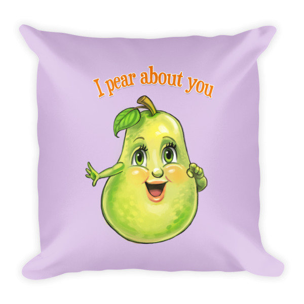 I Pear About You Pillow