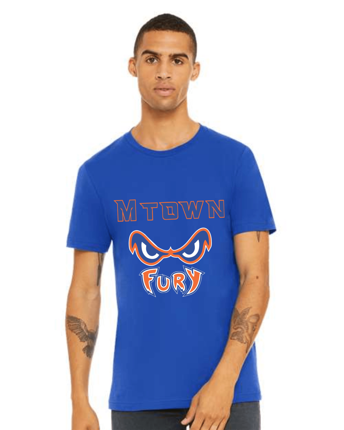 Mtown Fury Adult Royal Tee