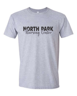 North Park Nursing Center Gray Tee
