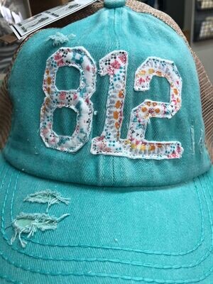 Turquoise Blue 812 Hat