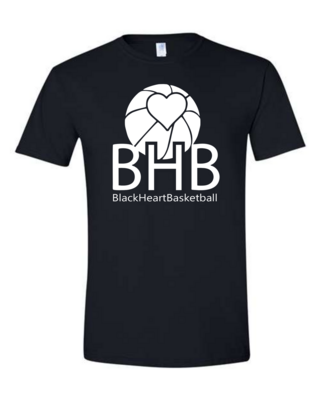 BHB Heart Black Tee