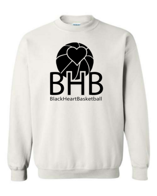 BHB Heart White Sweatshirt