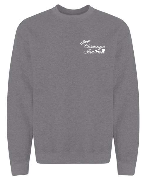 Rexing's Carriage Inn Grey Crewneck