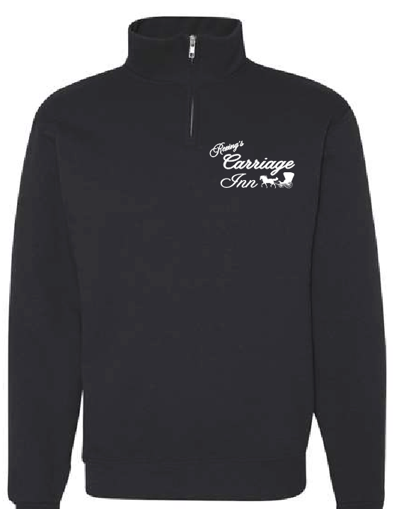 Rexing's Carriage Inn Black 1/4 Zip