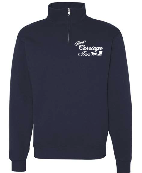 Rexing's Carriage Inn Navy 1/4 zip