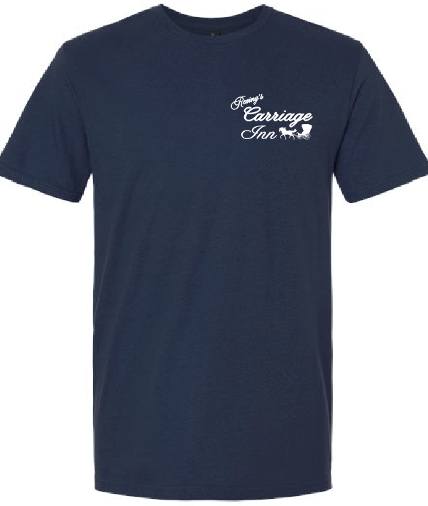 Rexing's Carriage Inn Navy Tee