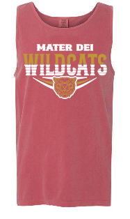 MD Wildcat Two Color Tank - Comfort Colors