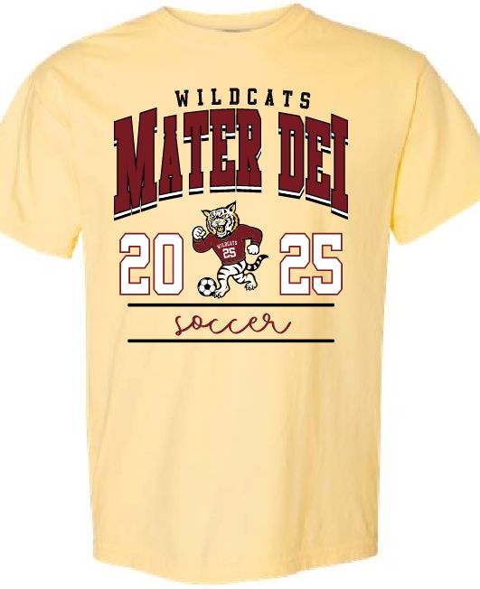 MD Senior Soccer Tee - Comfort Colors